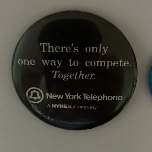 Vintage New York Telephone Pins (2) - Picture 2 of 8